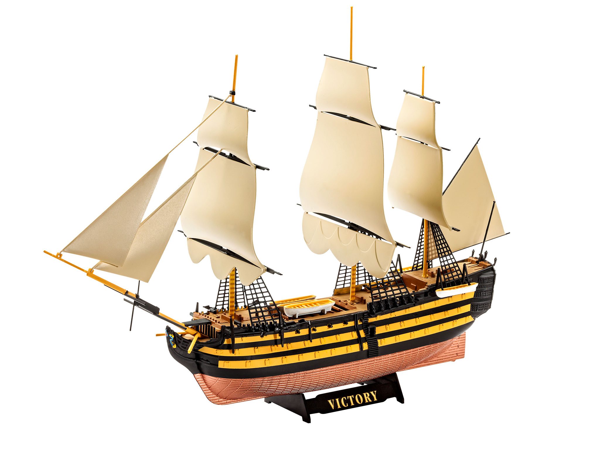 Model Set Admiral Nelson Flagship Revell 65819 scala 1:450