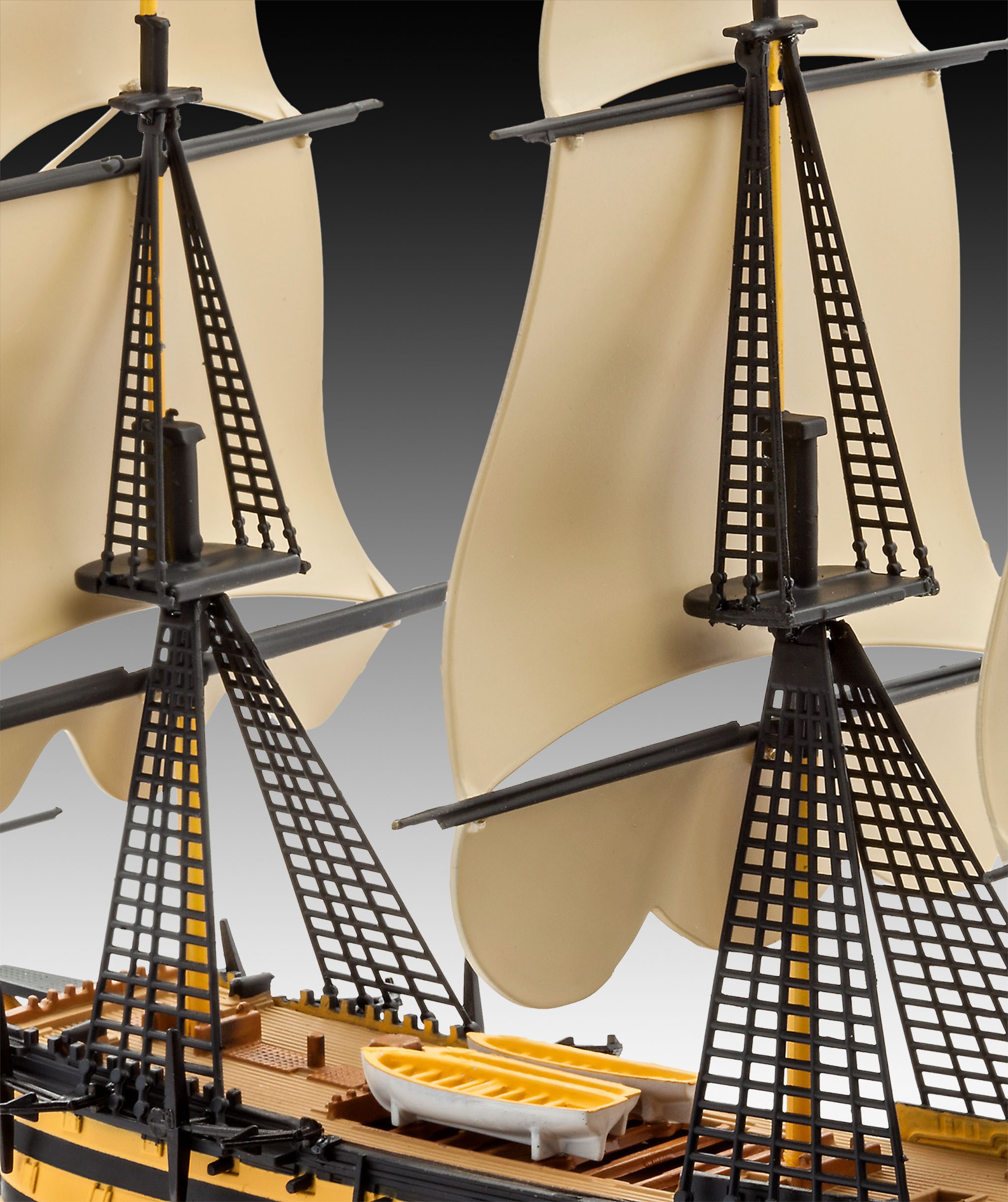 Model Set Admiral Nelson Flagship Revell 65819 scala 1:450 - immagine 2