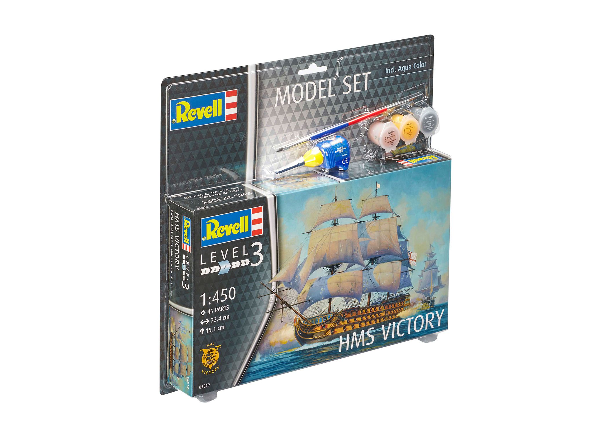 Model Set Admiral Nelson Flagship Revell 65819 scala 1:450 - immagine 6