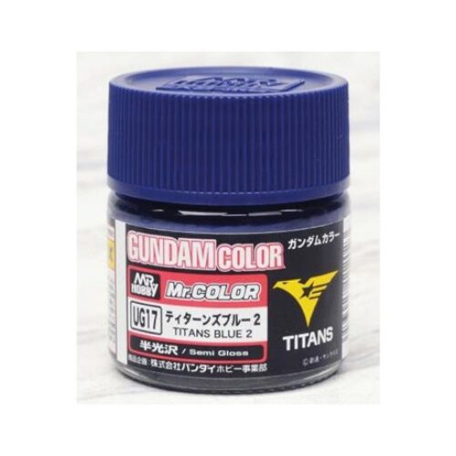 UG-17 Titans Blue 2 vernice smalto Gundam color Lacquer Gunze Mister Color 10ml
