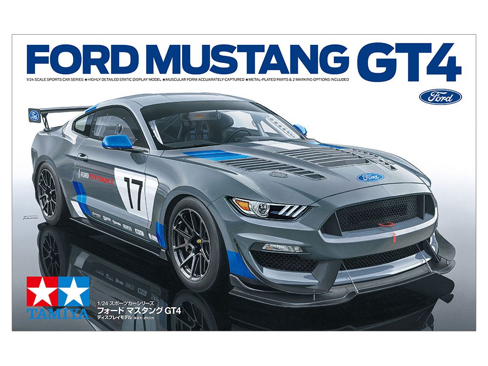 Ford Mustang GT4 scala 1:24 Tamiya 24354 - immagine 2
