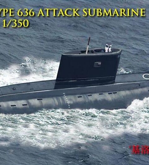 sottomarino BRONCO 1/350 NB5011 Kilo Type 636 Attack Submarine