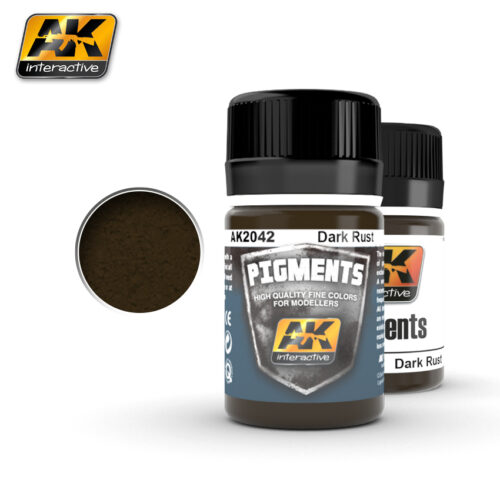 AK2042 DARK RUST PIGMENT AK INTERACTIVE (35ML)