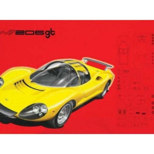 Ferrari Dino 206 GT scala 1:24 Fujimi 12363 N°76