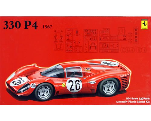 Ferrari 330 P4 1967 scala 1:24 Fujimi 12575 N°48