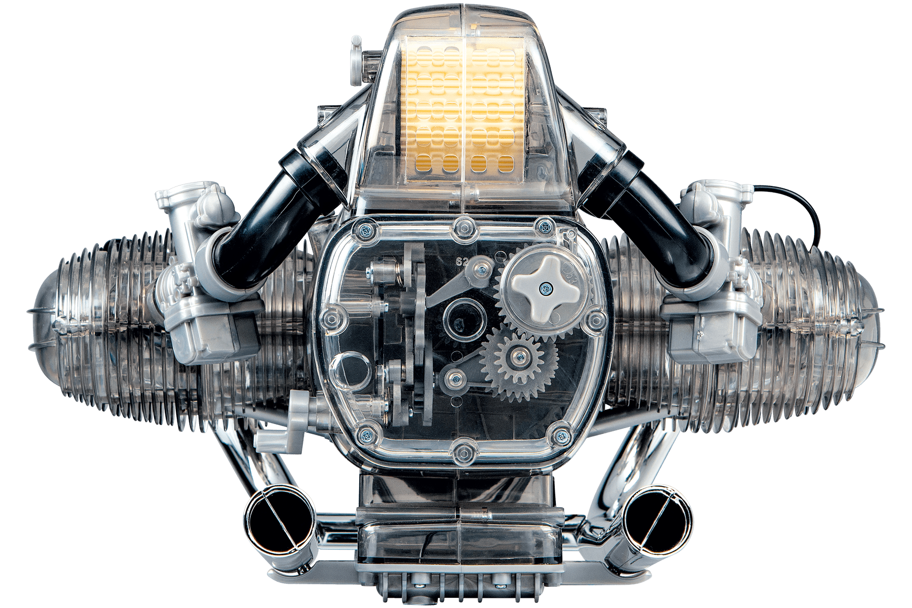 BMW R 90 S-Boxermotor scala 1:2 FRANZIS 67009 - immagine 4