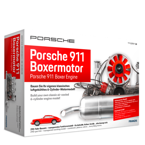 Motore boxer Porsche 911 scala 1:4 FRANZIS 67140