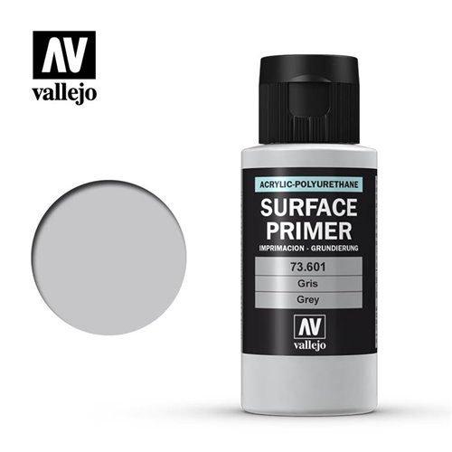 73601 Vallejo Primer: GREY ACR-POL (60ML)