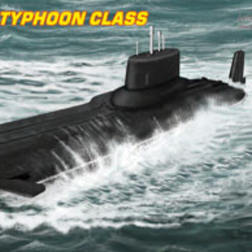 Sottomarino di classe Typhoon della Marina russa -scala 1:700 HobbyBoss – 87019 –