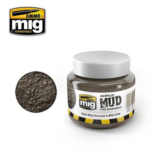 2104 DARK MUD GROUND (250ML) AMMO MIG