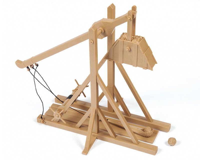 Trabucco del motore d'assedio medievale scala 1:72 ZVEZDA ZV8516 - immagine 2