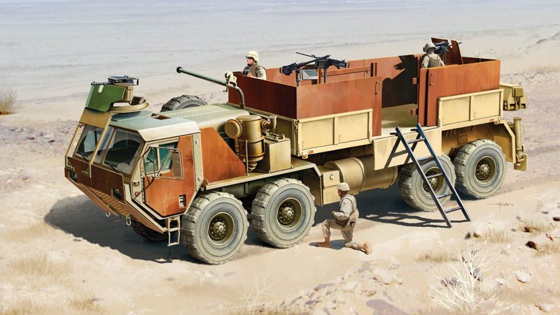 HEMTT Gun Truck scala 1:35 ITALERI 6510