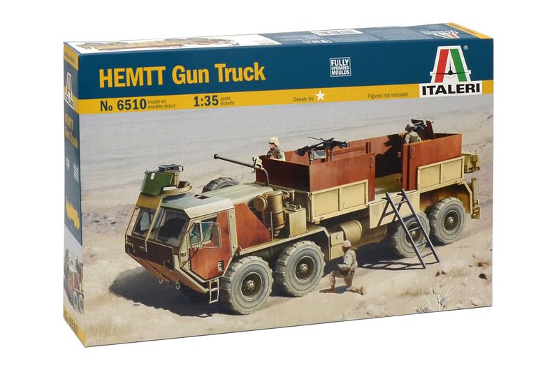 HEMTT Gun Truck scala 1:35 ITALERI 6510 - immagine 2