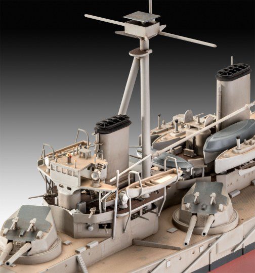 HMS Dreadnought scala 1:350 REVELL 05171 - immagine 2