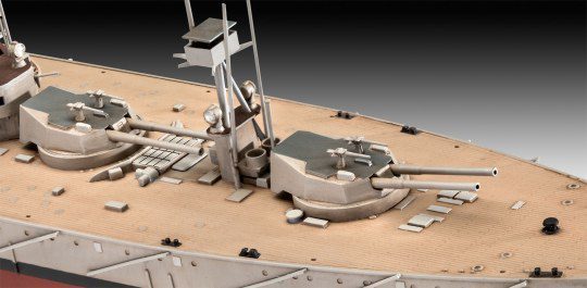HMS Dreadnought scala 1:350 REVELL 05171 - immagine 4