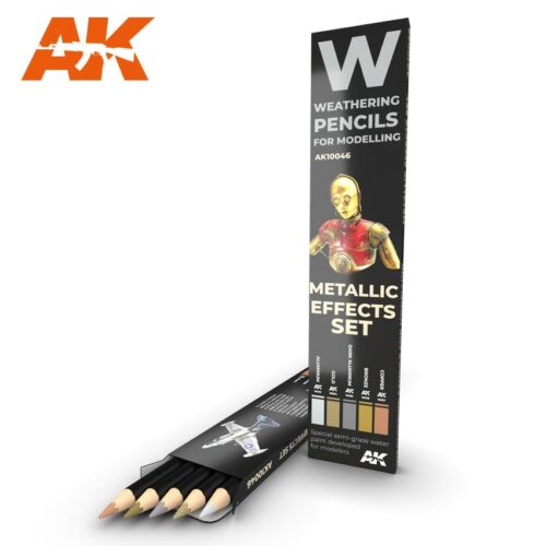 AK10046 METALLICI: SET DI EFFETTI AK INTERACTIVE