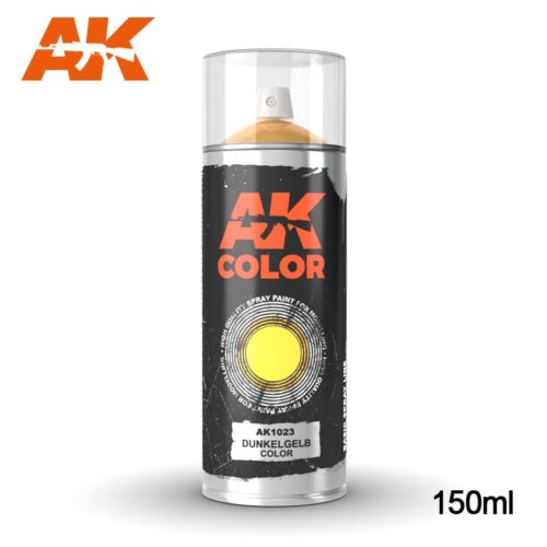 AK1023 DUNKELGELB SPRAY – 150ml AK INTERACTIVE