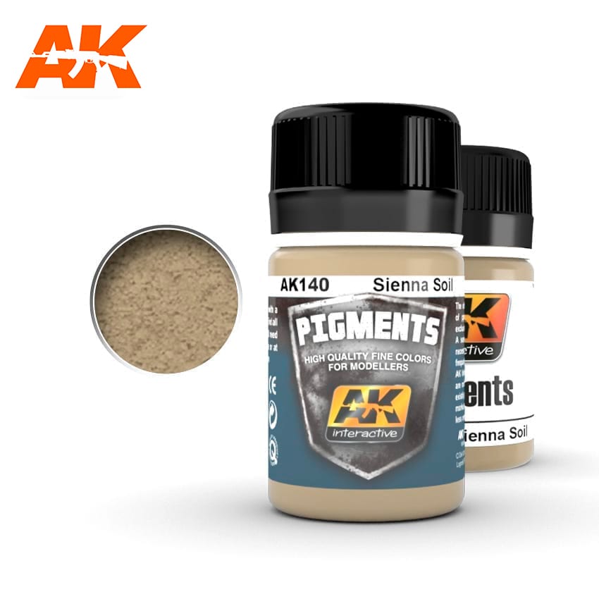 AK140 SIENNA SOIL PIGMENT AK INTERACTIVE (35ML)