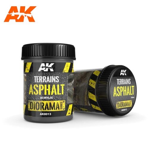 AK8013 TERRENI ASFALTO 250ML AK INTERACTIVE