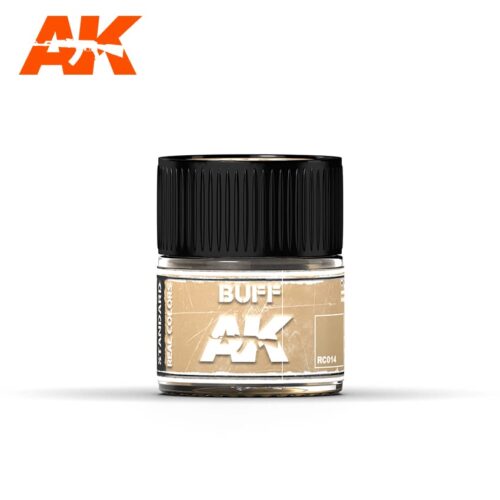 RC014 AK  INTERACTIVE  REAL COLORS BUFF Vernice Acrilica per Modellismo Statico