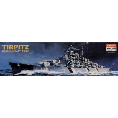 TIRPITZ German Battleship scala 1:800 ACADEMY AC1438