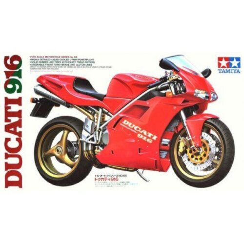 Motorcycle Ducati 916 Model Kit scala 1:12 Tamiya 14068