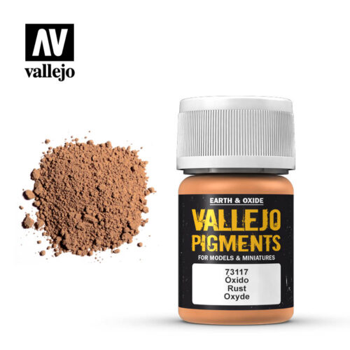 73.117 VALLEJO PIGMENTS:  RUST (35ML)