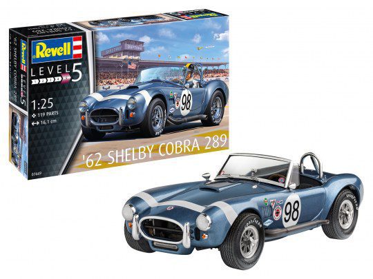 '62 Shelby Cobra 289 scala 1:25 Revell 07669