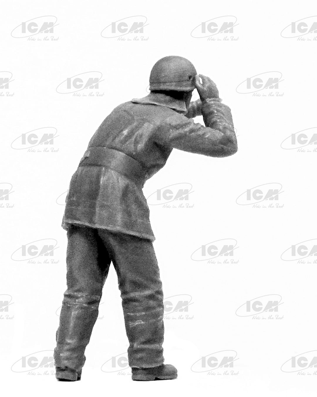 CHERNOBYL#2. FIRE FIGHTERS (AC-40-137A FIRETRUCK & 4 FIGURES & DIORAMA BASE WITH BACKGROUND) Scala 1:35 ICM 35902 - immagine 5