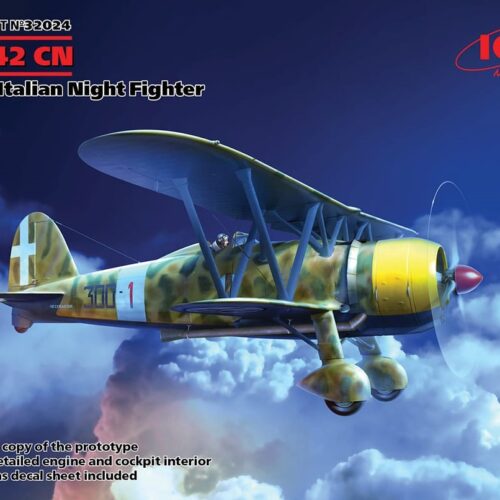 CR. 42CN, WWII ITALIAN NIGHT FIGHTER scala 1:32 ICM 32024