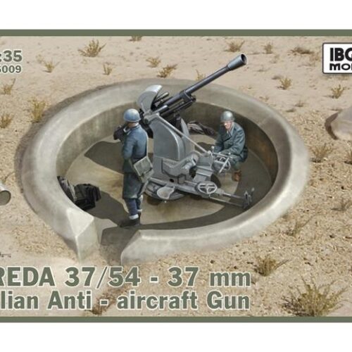 Breda 37/54 – 37mm Italian Anti-aircraft Gun scala 1:35 IBG IBG35009