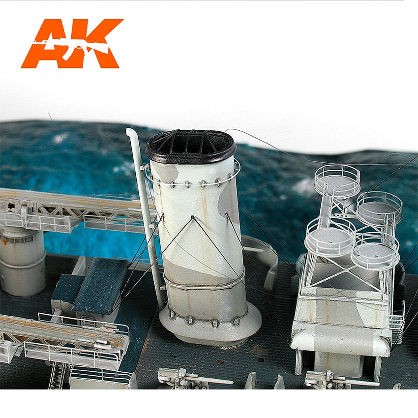 ELASTIC RIGGING BOBBIN MEGA-THIN (SUITABLE FOR 1:700 AND SMALLER SCALES) AK INTERACTIVE AK9134 - immagine 3