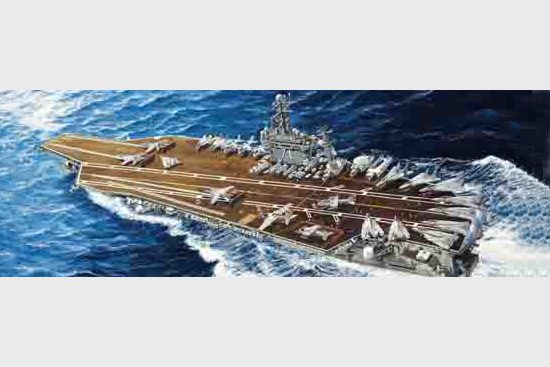 USS THEODORE ROOSEVELT CVN-71 2006 scala 1:700 Trumpeter 05754