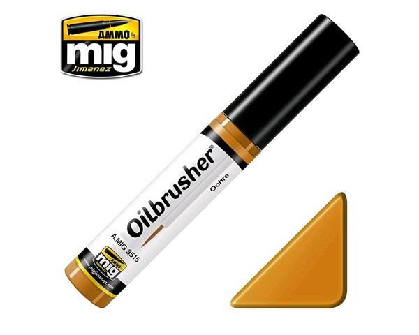 3515 OCRA OILBRUSHER AMMO MIG COLORE AD OLIO