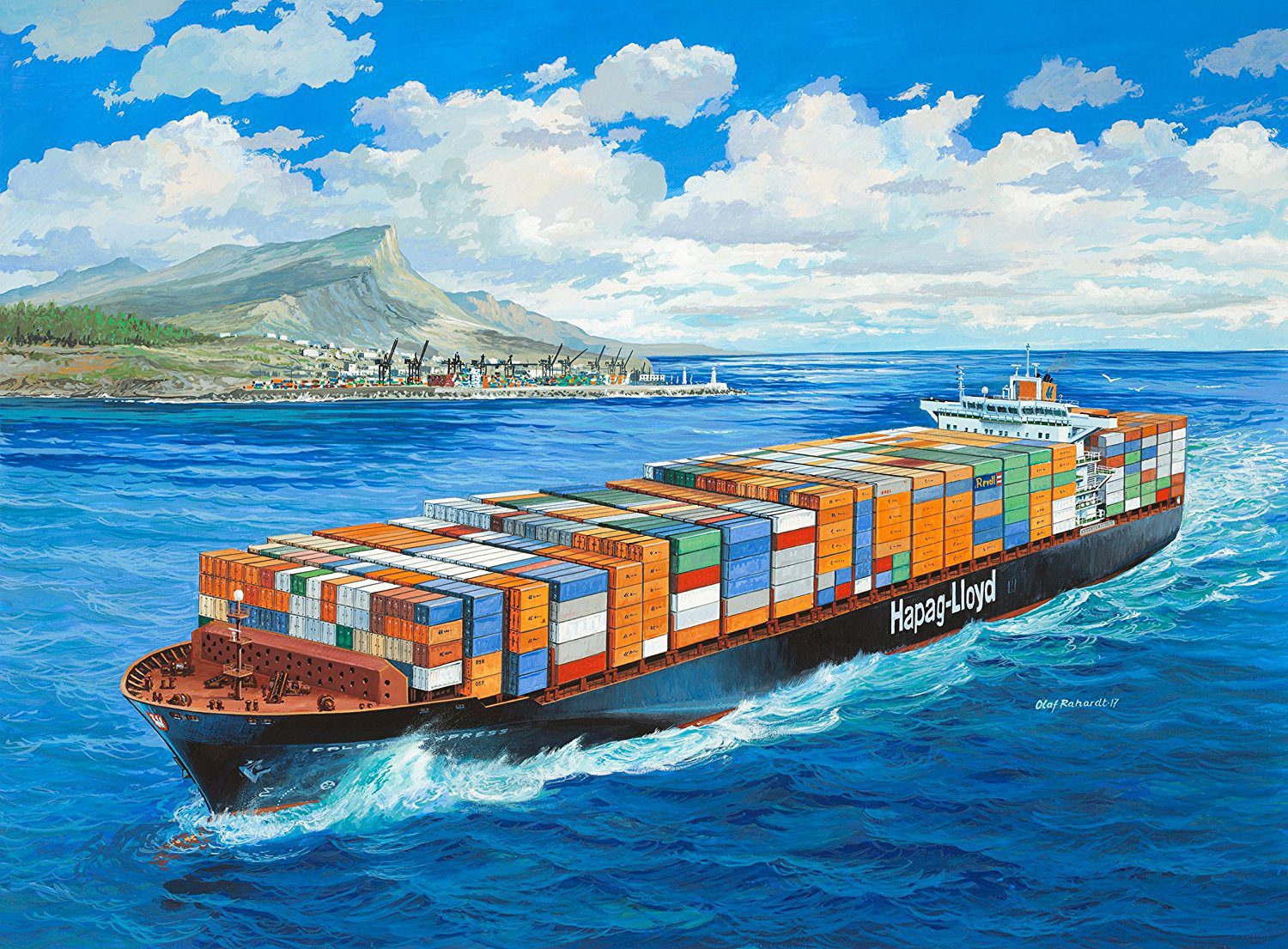 Container Ship "Colombo Express" scala 1/700 Revell 05152 - immagine 2