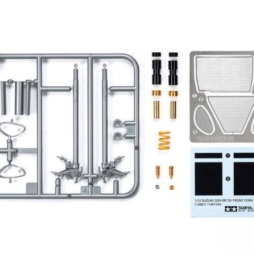 accessorio fotoincisioni Tamiya 12691 SUZUKI GSX-RR ’20 FNT FORK SET