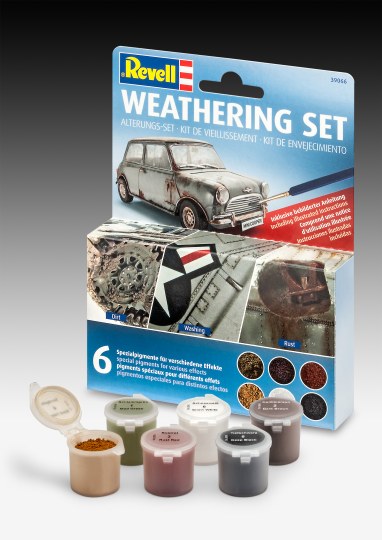 Set per agenti atmosferici (6 pigmenti) Revell 39066 - immagine 3