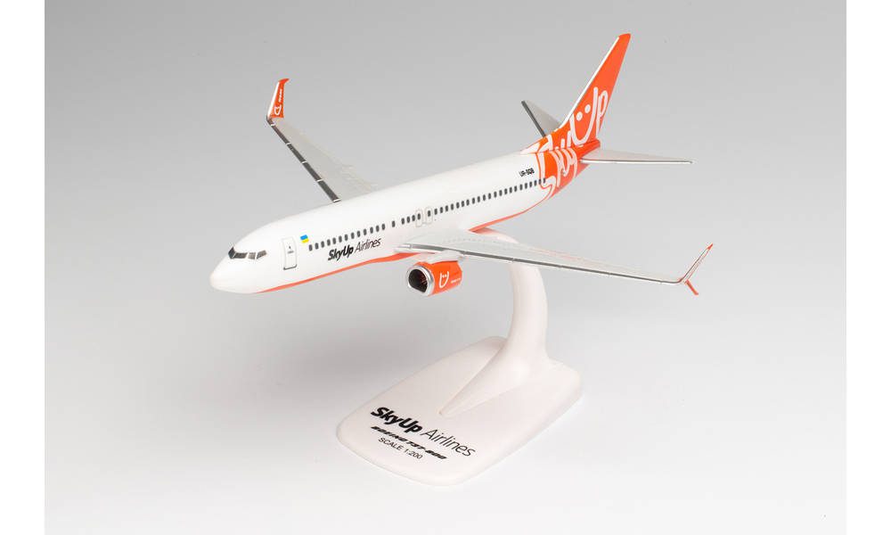 SKYUP AIRLINES BOEING 737-800 – UR-SQB scala 1:200 HERPA HE613187