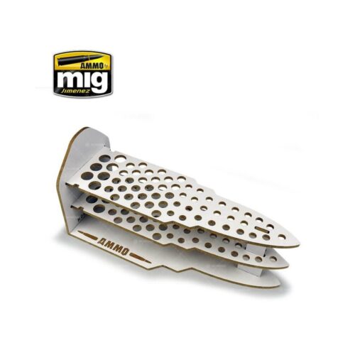 AMMO MIG: 8022 BRUSHES AND TOOL ORGANIZER (59 PENNELLI)