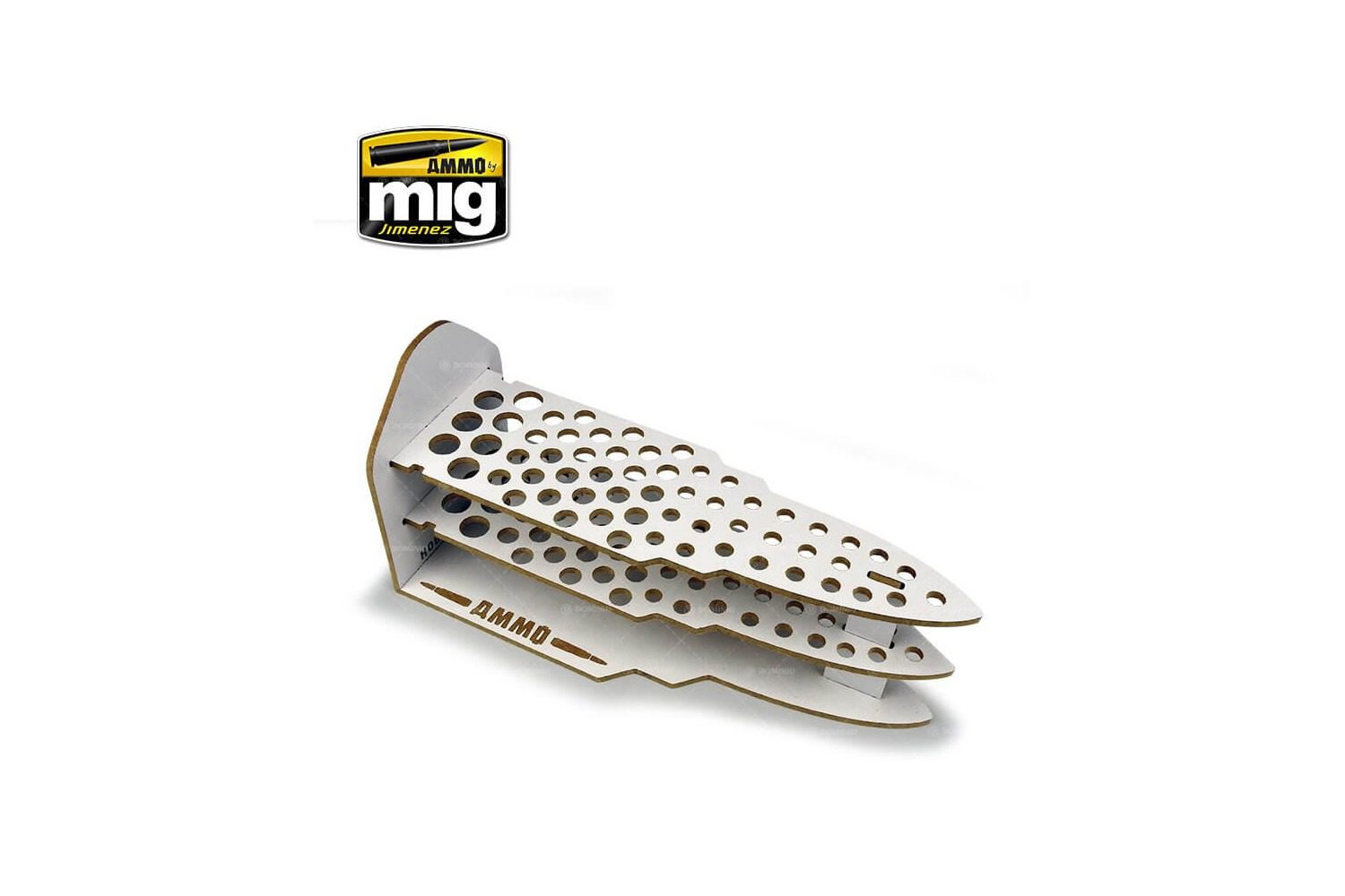 AMMO MIG: 8022 BRUSHES AND TOOL ORGANIZER (59 PENNELLI)