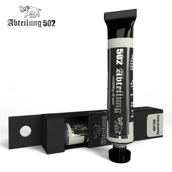 ABT100 Colore ad OLIO NEUTRAL GREY 20 ml. ABTEILUNG 502