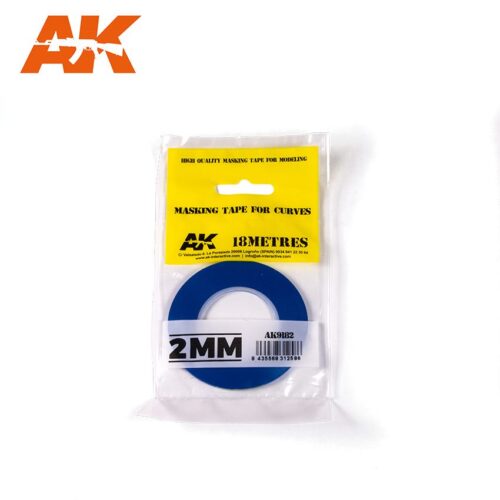 MASKING TAPE FOR CURVES 2MM AK INTERACTIVE AK9182