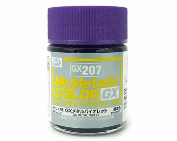 GX207 Gunze vernice smalto METAL VIOLET 18ml Mr.Hobby colore modellismo