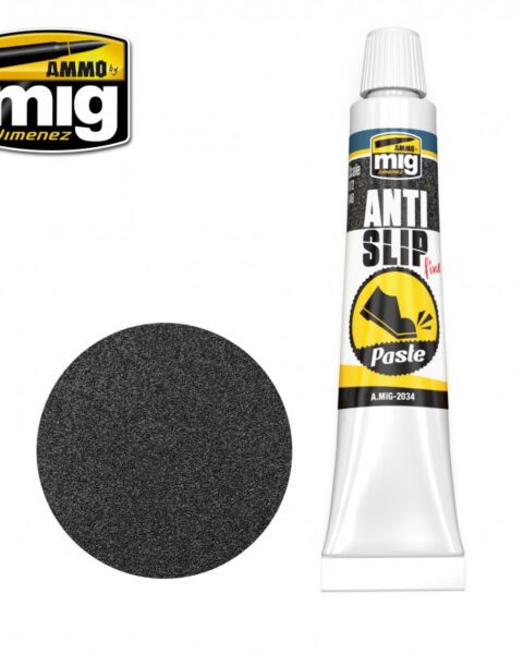 AMIG2034 ANTI-SLIP PASTE - BLACK COLOR FOR 1/72 & 1/48 AMMO MIG