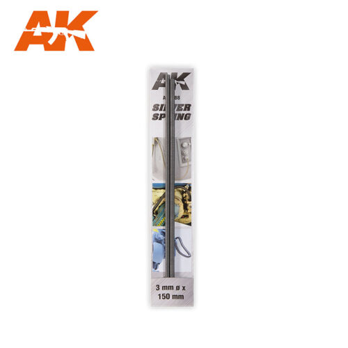 AK9188 SILVER SPRING Ø3mm AK INTERACTIVE