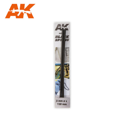AK9189 BLACK SPRING Ø3mm AK INTERACTIVE
