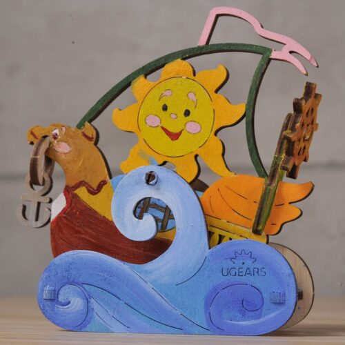 BARCA A VELA SAILBOAT – UGEARS KIDS UG0464