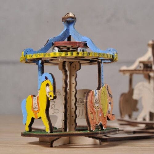 GIOSTRA – MERRY-GO-ROUND – UGEARS KIDS UG0518