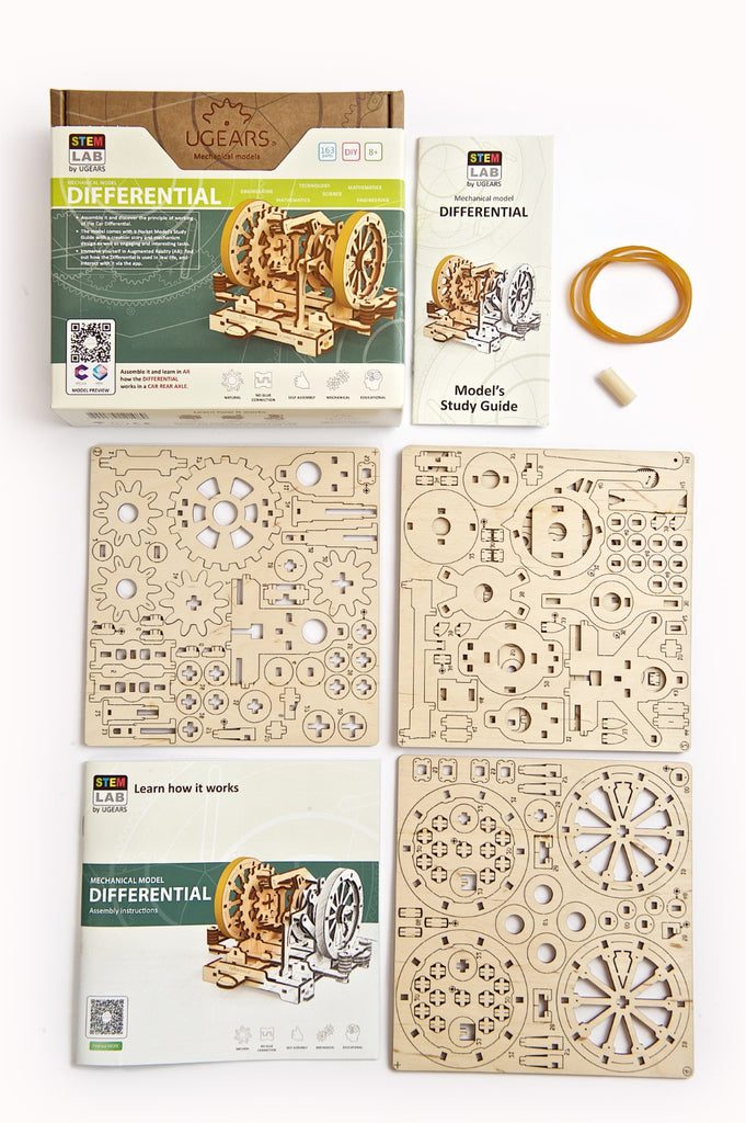 DIFFERENZIALE - UGEARS STEAM LAB - UG1089 - immagine 5