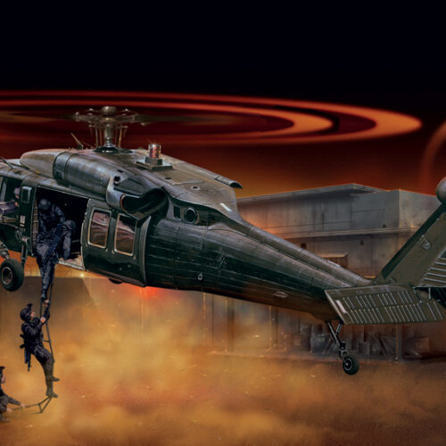 UH – 60 / MH – 60 BLACK HAWK scala 1:48 ITALERI 2706